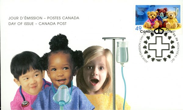 Canada FDC#2035 - Teddy bears (2004) 49¢