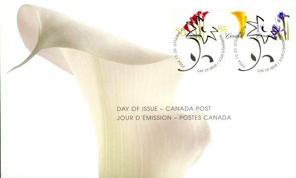 Canada FDC#2072-4 - Flower Definitives-Coils (2004) 1 x 50¢, 1 x 85¢, 1 x $1.45 Series of 3