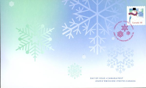 Canada FDC#2124 - Snowman (2005) 50¢