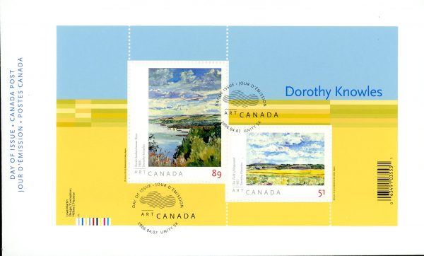 Canada FDC#2148 - North Saskatchewan River (2006) 1 x 51¢, 1 x 89¢ Souvenir sheet of 2