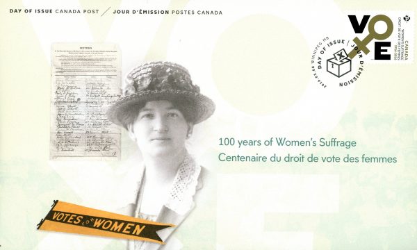 Canada FDC#2901 - Vote (2016) P (85¢)