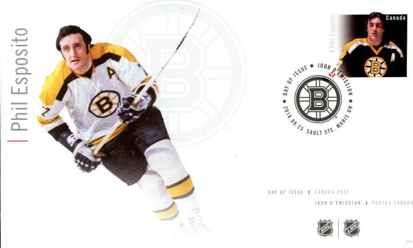 Canada FDC#2943 - Phil Esposito (2016) P (85¢)