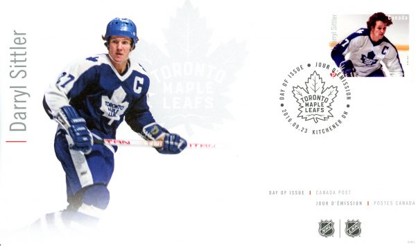 Canada FDC#2947 - Darryl Sittler (2016) P (85¢)