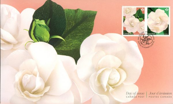 Canada FDC#3169-70 - Gardenia (2019) 2 x P (90¢) Pair