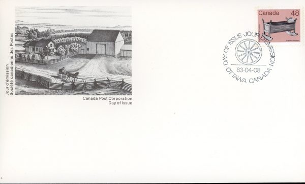 Canada FDC#929 - Cradle (1983) 48¢