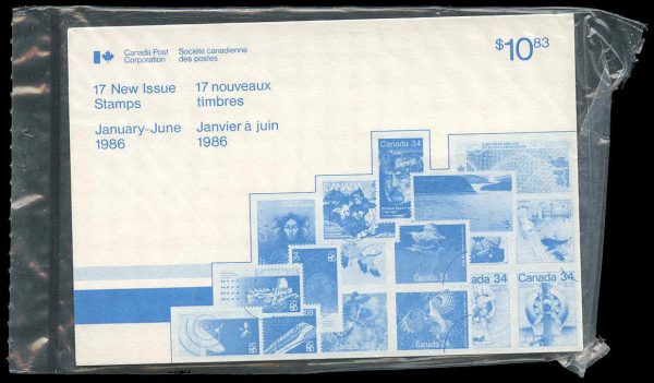 Canada STAMPS Semi-Annual Pack 1986/01