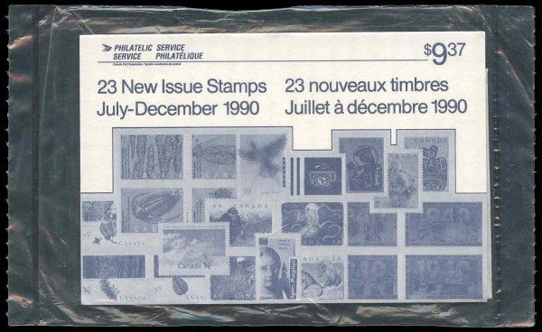 Canada STAMPS Semi-Annual Pack 1990/02