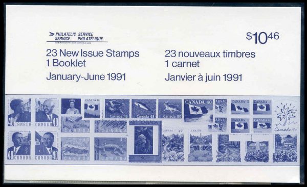 Canada STAMPS Semi-Annual Pack 1991/01