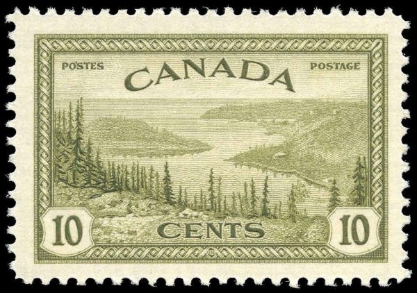 Canada Stamp #269 - Great Bear Lake, NWT (1946) 10¢ - MNH