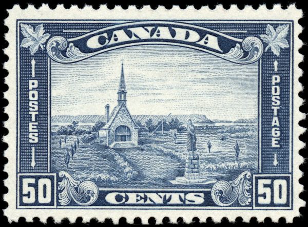 Canada Stamp #176 - Acadian Memorial Church, Grand Pré, NS (1930) 50¢