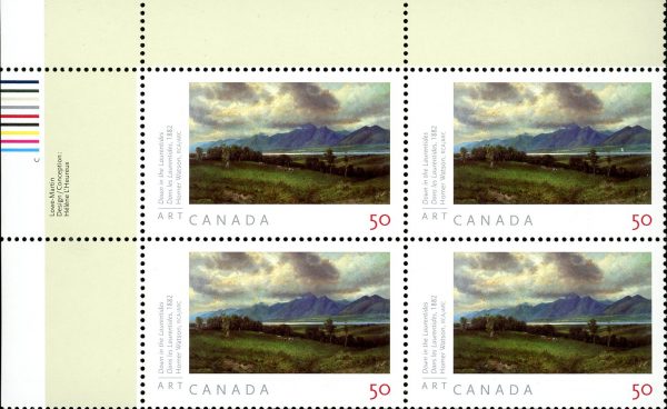 Canada Stamp PB#2109 - Down in the Laurentides (2005) 50¢