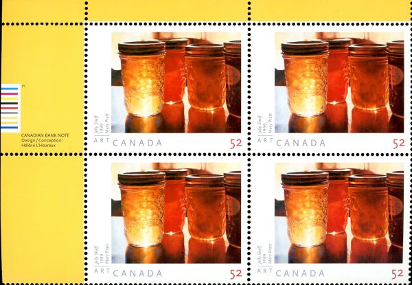 Canada Stamp PB#2211 - Jelly Shelf (2007) 52¢