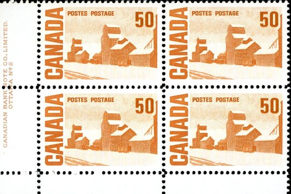 Canada Stamp CB#465AIII - Summer's Stores, by John Ensor (1971) 50¢ HB,DEX