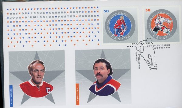 Canada FDC#2085 -COMPLETE SET- NHL All Stars-6 (2005) 6 x 50¢