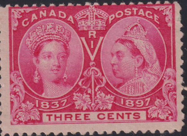 Canada Stamp #53 - Queen Victoria Jubilee (1897) 3¢ (F-MNH)