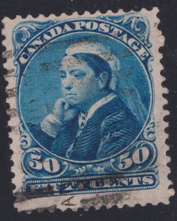 Canada Stamp #47 - Queen Victoria (1893) 50¢ VF-U