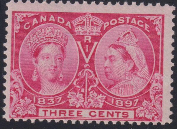 Canada Stamp #53 - Queen Victoria Jubilee (1897) 3¢ (F-MNH)