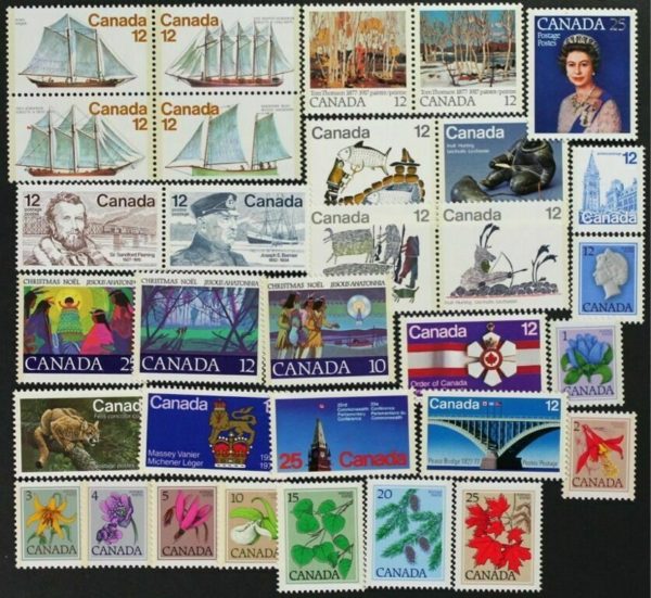 CANADA 1977 Year Book Stamp Collection, A full set of Canada Post’s 1977 Stamps - Image 3