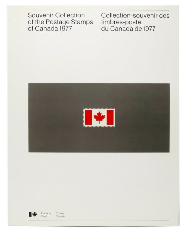 CANADA 1977 Year Book Stamp Collection, A full set of Canada Post’s 1977 Stamps