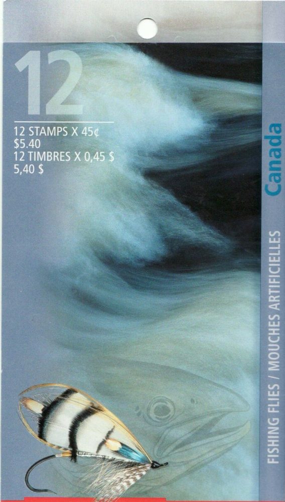 1998-Fishing flies :  - Booklet of 12 MNH sc#1720b (12 stamps)