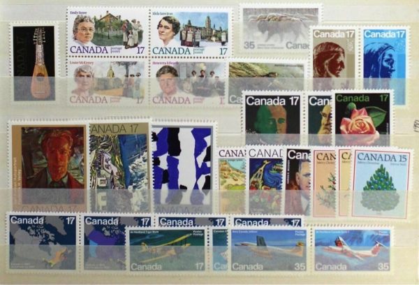 CANADA 1981 Year Book Stamp Collection, A full set of Canada Post’s 1981 Stamps - Image 3