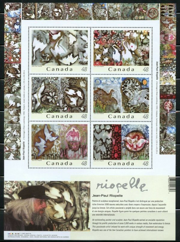 CANADA 2003 Year Book Stamp Collection, A full set of Canada Post’s 2003 - Image 4