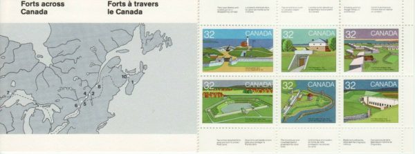 Canada Stamp Booklet - #BK86 (1983) 10 x 32¢ Se-tenant pane of 10 x 32¢ (992a) - Image 3