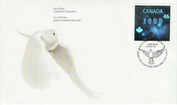 Canada 1812-14 set of 3 FDCs, Millennium Keepsake issue of 1999 - Image 5