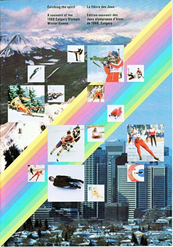 1988 Calgary Olympics Stamp Set TC-38 (Includes the set of stamps from 1986-1988) MNH