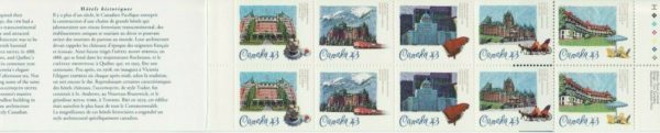 Canada Stamp Booklet - #BK160 (1993) $4.3